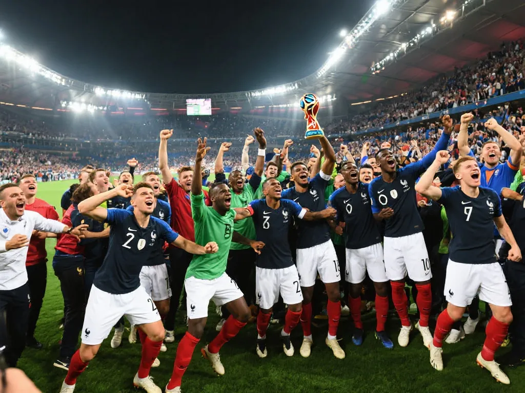 蓝色奇迹：法国队世界杯上演传奇晋级之路